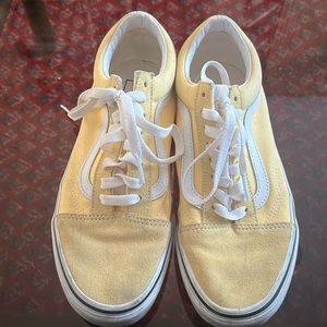 VANS yellow sneakers
